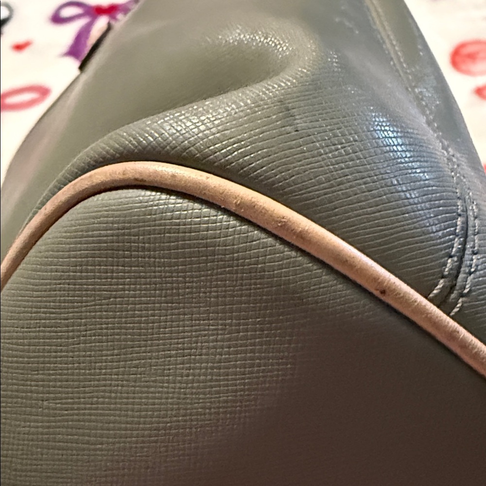 Coach Saffiano Leather Tote small preowned - Picture 10 of 16